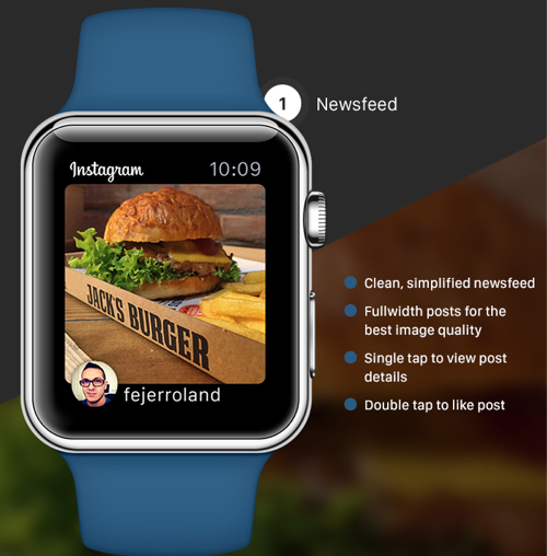 Instagram Apple Watch