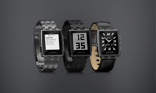 pebble Steel Armband