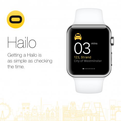 Hailo Taxi Smartwatch App