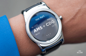 Fluglinie KLM testet Android Wear App