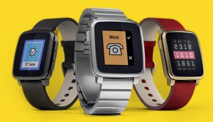 Pebble schaltet Sonderseite zu der neuen Time und Time Steel frei