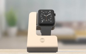 Moduul zeigt schickes Ladedock für die Apple Watch und Pebble Time