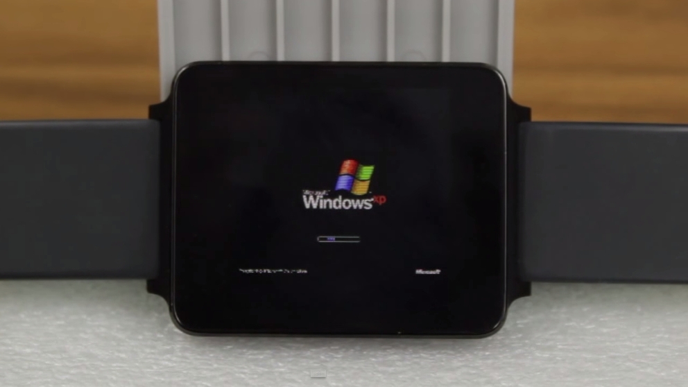 Windows XP auf der LG G Watch