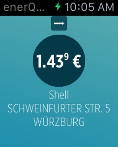 Über die Smartwatch günstiger tanken