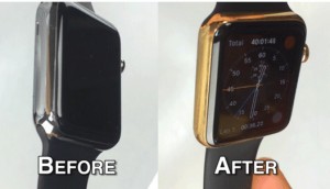 Apple Watch für 140 Euro selbst vergolden