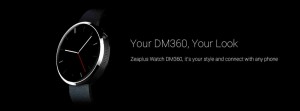 Zeaplus Watch DM360: Moto-360-Klon verspricht beeindruckende Akkulaufzeit