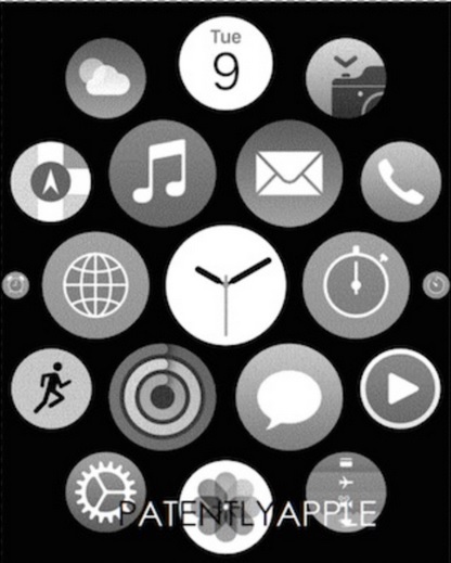 Apple Watch UI Patent