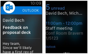 Neues Outlook-App-Update: E-Mails können nun über die Apple Watch beantwortet werden