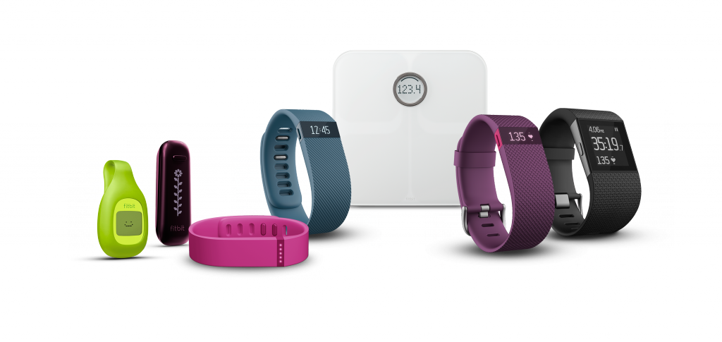 Von links nach rechts: Zip, One, Flex, Charge, Aria, Charge HR, Surge