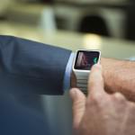 Sony Smartwatch 3 am Handgelenk