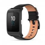 Sony Smartwatch 3 Leder Schwarz