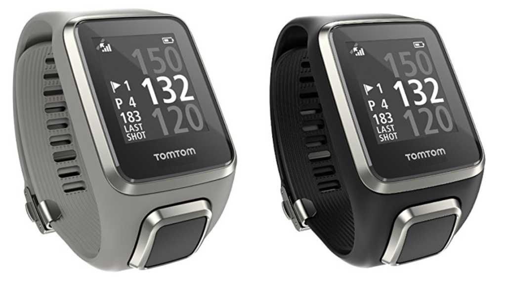 TomTom_Golfer2_Grau+Schwarz_Smartwatch