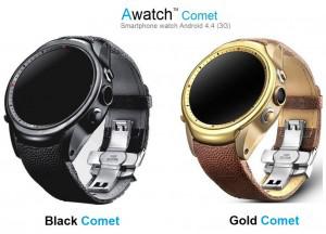 Awatch Comet: Smartwatch mit eigenem SIM-Kartenslot