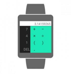 Googles Taschenrechner-App läuft nun auch auf Android Wear-Smartwatches