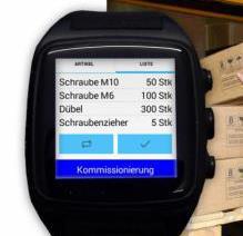 LogiMAT 2016: ICS stellt Smartwatch für die Logistikbranche vor