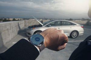 Wearable als Fernsteuerung für das Auto