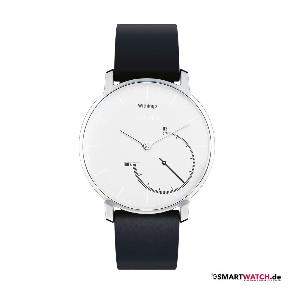 Withings Activite - Steel/Schwarz/Weiß