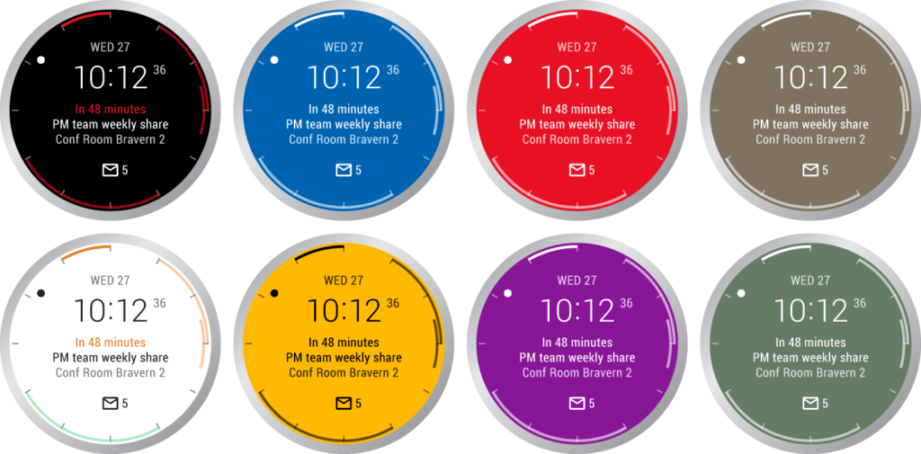 outlook android wear