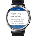 outlook android wear watchface