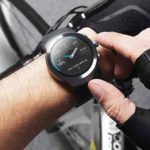 LG Watch Sport Lifestyle Fahrrad Training