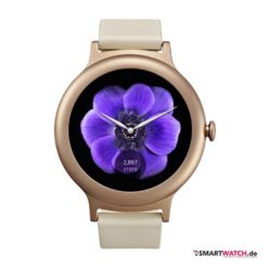 LG Watch Style - Beige/Rosegold