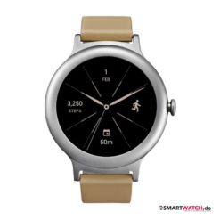 LG Watch Style - Beige/Silber