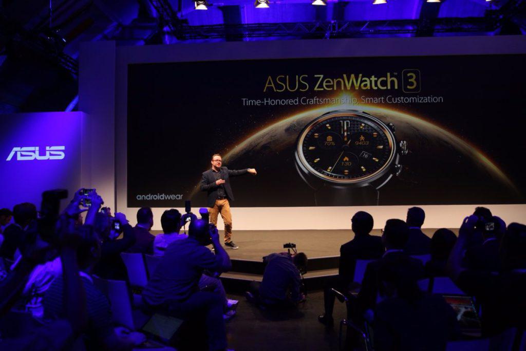 Asus Zentwatch 3 Präsentation IFA 2016 Erik Hermansson