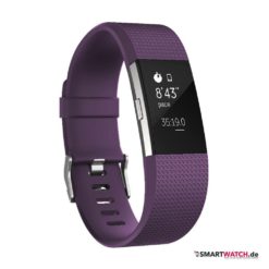 Fitbit Charge 2 - Pflaume/Silber