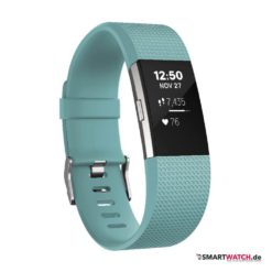 Fitbit Charge 2 - Türkis/Silber