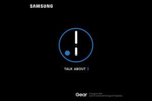 Offiziell: Samsung Gear S3 wird am 31. August 2016 vorgestellt