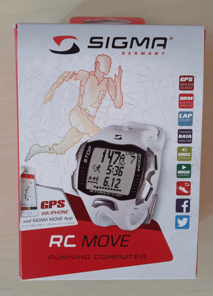 Sigma RC Move Verpackung