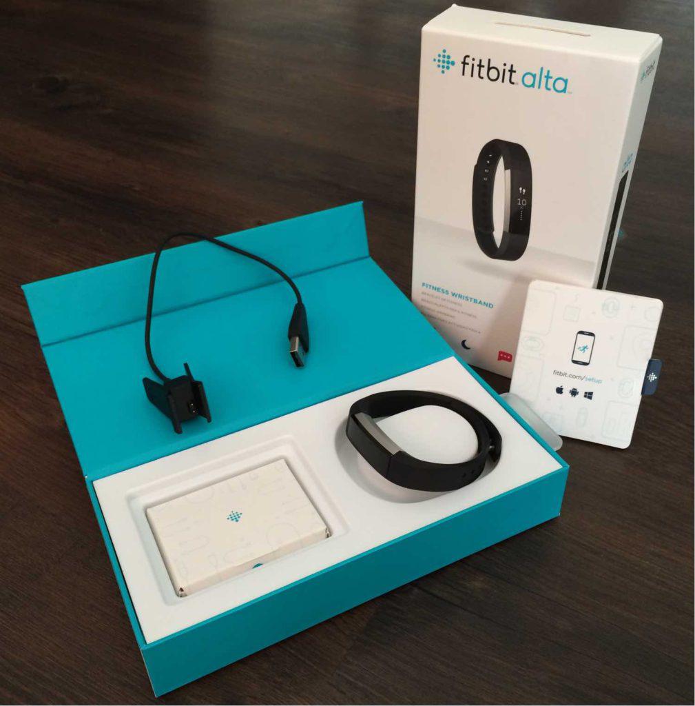 Fitbit Alta Schwarz Verpackung