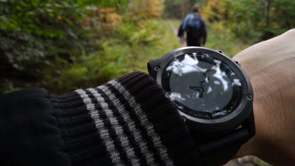 Garmin fenix 3 HR Saphire App Wandern