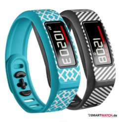 Garmin Vivofit 2 Manhattan Bundle Jonathan Adler, Set Blau/Weiß und Schwarz/Weiß