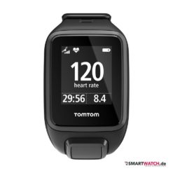 TomTom Spark Cardio und Music - Schwarz, Größe L