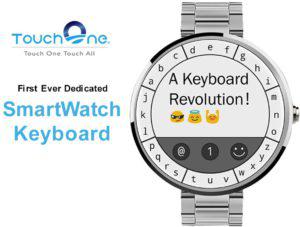 TouchOne Keyboard: App erleichtert Smartwatch-Besitzern das Schreiben