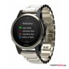 Fenix 5S Sapphire,Silber/Grau - Gliederarmband