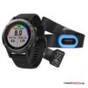 Fenix 5 Sapphire Performer Bundle,Grau/Schwarz