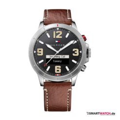 Tommy Hilfiger TH24/7 Smart Watch - Braun/Silber