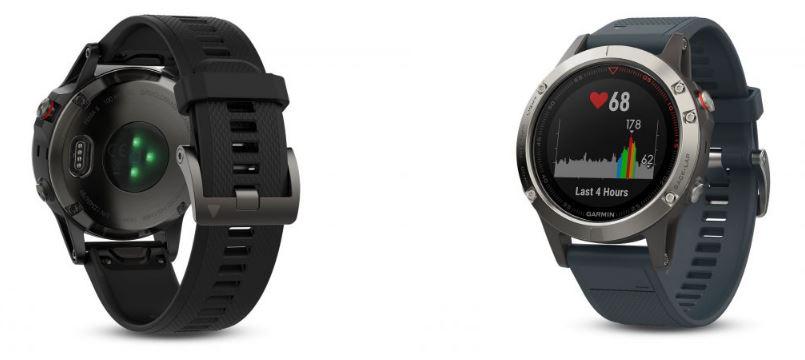 Garmin fenix 5 Herzfrequenzmessung Fitness Uhr