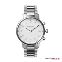 Kronaby Hybrid Smartwatch Nord, Gliederarmband - Silber