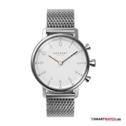 Kronaby Hybrid Smartwatch Nord, Milanaise - Silber