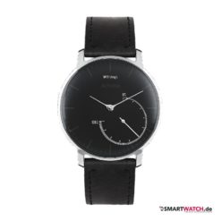 Withings Activite Steel Special Edition - Leder Schwarz/Silber