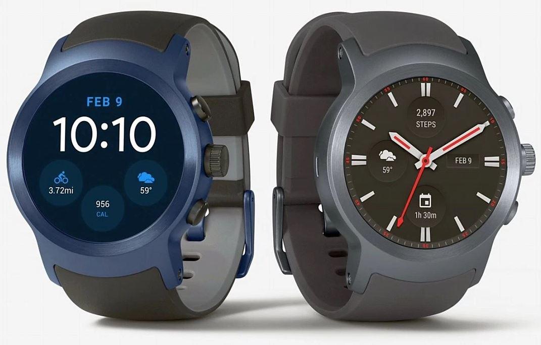 LG Watch Sport Renderfoto Google Smartwatch