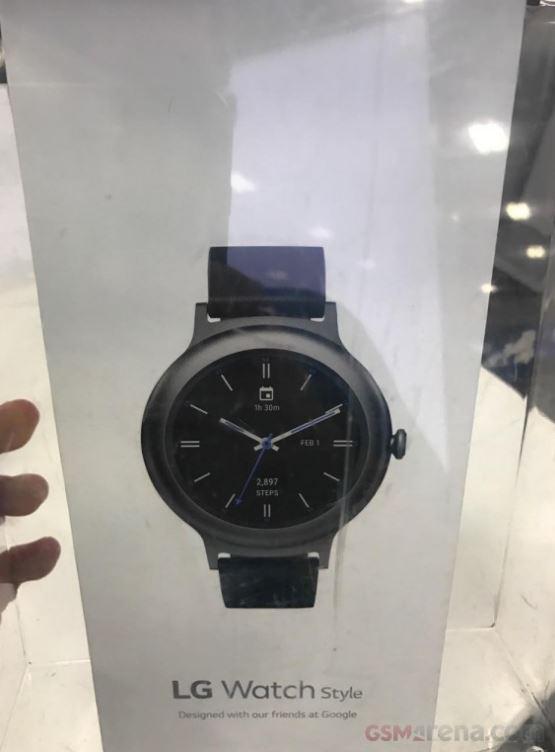 Verpackungsfoto LG Watch Style Smartwatch