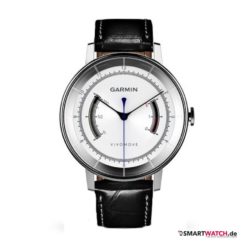 Garmin Vivomove Fashion, Leder - Schwarz/Silber