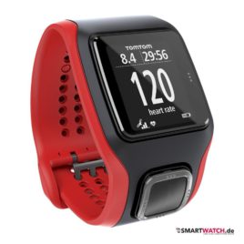 TomTom Runner Multisport Cardio - Rot/Schwarz