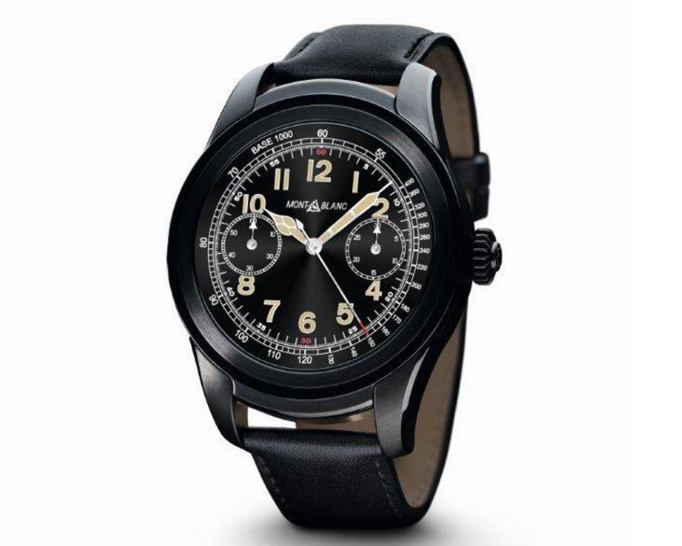 Montblanc Summit Frontansicht Smartwatch