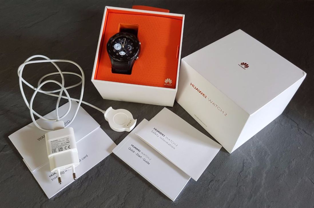 Lieferumfang Huawei Watch 2 Smartwatch