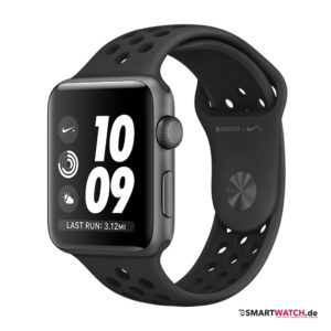 Apple Watch Series 2 Nike + Aluminum, 38mm - Schwarz/Spacegrau